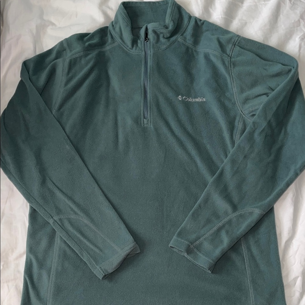 Columbia Green Pullover Fleece